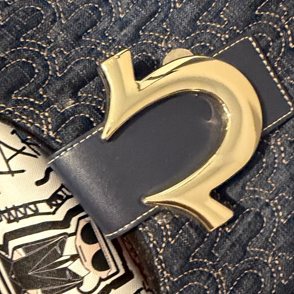True Religion Dark Blue Shoulder Bag - Picture 4 of 4